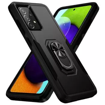 Жесткий защитный чехол с кольцом-держателем для Samsung Galaxy A53 A52s A 52s A52 5g A 52 A72 A33 A53 A73 A13 S20 S22 Ultra S21 Plus for Samsung A72 5G белый