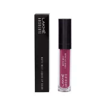 Жидкая матовая помада для губ Праздник шелковицы (6 мл), Absolute Matte Melt Liquid Lip Color Mulberry Feast, Lakme 25.5