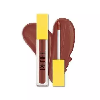 Жидкая матовая помада RENEE Everyday Matte Liquid Lipstick — кирпичного цвета, не размазывается и не оставляет следов, стойкая и легко растушевывается, интенсивная пигментация с матовым финишем