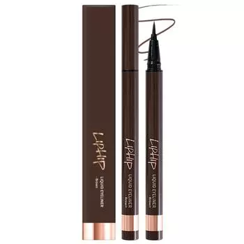 Жидкая подводка для глаз Lip Hip 0,6 г, коричневая, 1 шт.