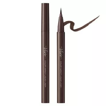 Жидкая подводка для глаз Visee Color Impact BR340 коричневая 0,4 мл (х 1)