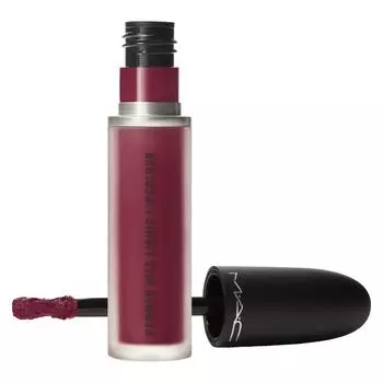 Жидкая помада MAC Powder Kiss, Burning Love, 5 мл, 1 шт.