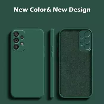 Жидкий силиконовый чехол для Samsung Galaxy A05 A05S A15 A25 A35 A55 A04S A14 A24 A34 A54 A13 A23 A33 A53 A73 A12 A22 A32 A52 A72 A52S 5G 4G, силиконовый чехол Samsung A25 5G белый