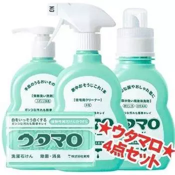 Жидкое чистящее средство для кухни Toho Utamaro Soap + + + [набор из 4 предметов]