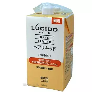 Жидкость для волос Mandom LUCIDO 1000мл