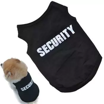 Жилет для собак, летняя одежда для собак XS-L, черные футболки для щенков маленьких собак, чихуахуа, йоркширского терьера, мопса, кота, жилет, костюм XS