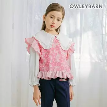 Жилет Olivean Daisy Frill розовый Pink/150