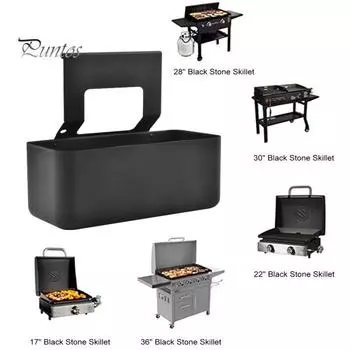 Жироуловитель для гриля Blackstone Grill, поддон для сбора жира 17–36 дюймов, сменный стакан для сбора жира, антипригарное покрытие, легко очищается, устойчив к ржавчине, выдерживает высокие температуры A
