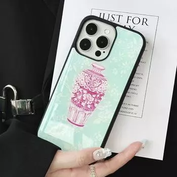 Zhitai Ancient Style Drip Glue Case for iPhone 12/13/14 Pro Max/15 Pro iPhone 13/14