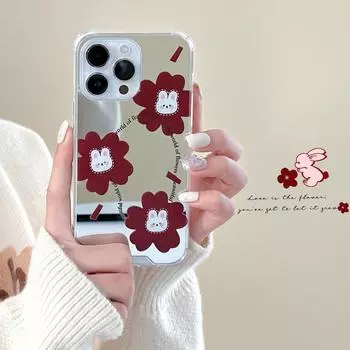 Zhitai Apple 15 Mirror Case: Stylish Protective Cover for iPhone 14, Xiaomi 13PRO, Xiaomi 14 Honor 90
