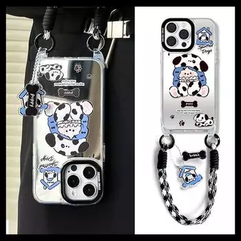 Zhitai Apple iPhone 15 Pro Case: Compatible with 13, 12, 14 Pro Max - Lanyard & Mirror Design iPhone 16 Pro Max