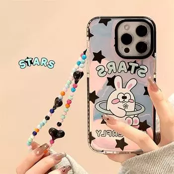 Zhitai Apple iPhone Case: 16 Pro Max Bracelet, 14 Pro Silicone, 11 Black Circle, Two-Color 15 iPhone 6/7/8
