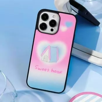 Zhitai Cartoon Matte Black Frame Case for iPhone 13, 14, 15 Pro, 16 Pro Max iPhone 16 Pro Max