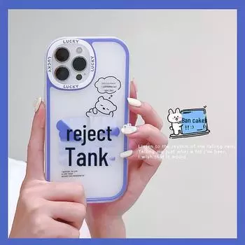 Zhitai Creative Big Eyes Case for iPhone 15 Pro and 14 - Anti-Rot 678P Protection iPhone 6 Plus/6S Plus