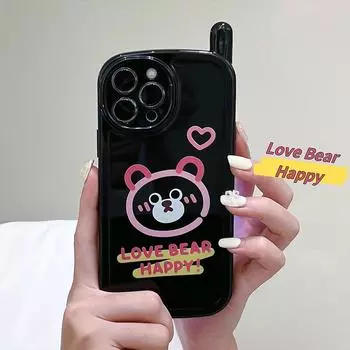 Zhitai Creative Cartoon Case for iPhone 14 Pro, 13, 12 Pro Max, 7, 8 iPhone X/XS