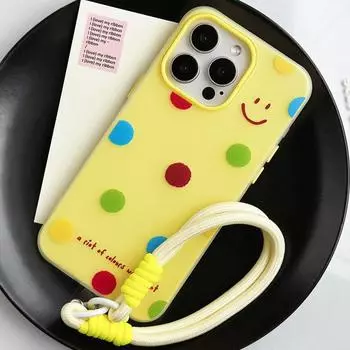 Zhitai Creative Jelly Skin Case for iPhone 12/13/14 Pro Max/15 Pro/16 with Hand Strap iPhone 16 Plus