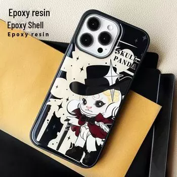Zhitai Epoxy Cartoon Case for iPhone 15 Pro Max and Huawei Mate 60. iPhone 13/14