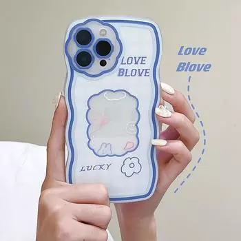 Zhitai Floral Wave Silicone Case for iPhone 12/13/14 Pro Max Apple 14