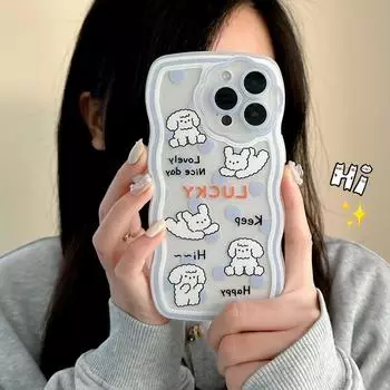 Zhitai Flower Wave Cartoon Case for iPhone 11/12/13/14 Pro Max 13 Pro