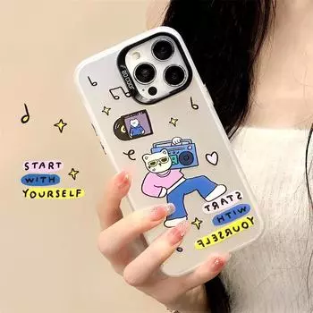 Zhitai Frosted Laser Case: Compatible with iPhone 16 Pro, 14 Pro Max, 13, 12 & Huawei P70 iPhone 16 Plus