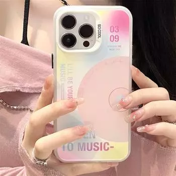 Zhitai Frosted Laser Phone Case for iPhone 15 Pro Max & Huawei Mate 60 - Women s Style, Compatible with Apple 16 Huawei Mate 60 Pro/Pro+