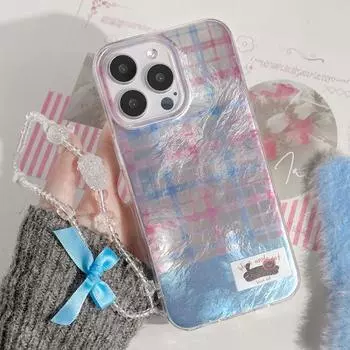 Zhitai Glacier Pattern Chain Case for iPhone 11 Pro, 12, 14, 15 Pro Max, and 16. iPhone 16