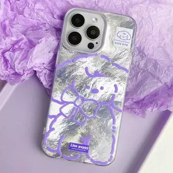 Zhitai Glacier Pattern iPhone Case for Women - Compatible with iPhone 12Pro, 13, 14, 15Pro Max, 16. iPhone 11 Pro Max