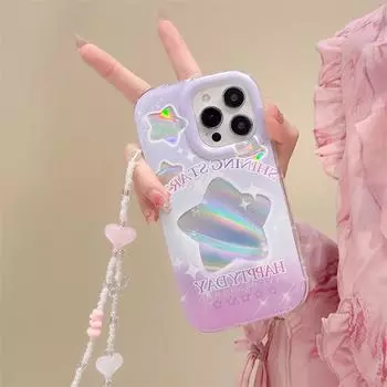 Zhitai iPhone 15 Pro Soft Case, Compatible with iPhone 13, 12, XS, XR, with Bracelet Attachment. iPhone 16 Pro Max
