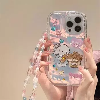 Zhitai iPhone Case - Compatible with iPhone 16 Pro, 13 Pro Max, 14, and 15 with Phantom 13 design and Bracelet. iPhone XS Max