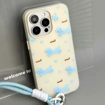 Zhitai Jelly Case for iPhone 16 Pro Max/15 Pro/14/13/12 with Hand Strap iPhone 15
