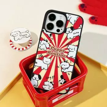 Zhitai Magnetic Frosted Black Frame Case for iPhone 15 Pro Max, compatible with iPhone 14/16 with magnetic bracket. iPhone 12 Pro Max