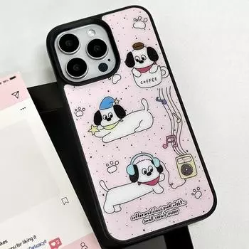 Zhitai Matte Black Frame Case for iPhone 11/12/13/14Pro/15ProMax/16 iPhone 16