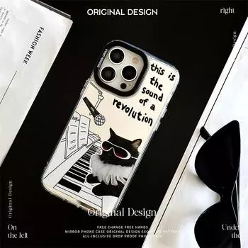 Zhitai Mirror Case for iPhone 13/14/15/16 Pro Max - 3 in 1 Design iPhone 13 Pro Max