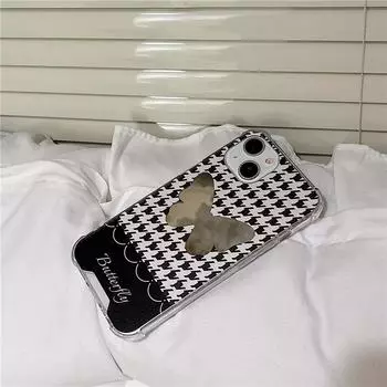 Zhitai Mirror Checkerboard Case for iPhone 15 Pro Max, iPhone 16, Honor 90, Huawei P30/40 Apple 13