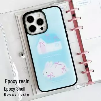 Zhitai Summer Glue Case for iPhone 13/14 Pro Max, & 15/16 Pro - Female Protective Cover iPhone 13 Pro Max