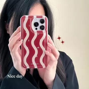 Zhitai Wave Pattern Shock-Absorbing Case for iPhone 12 Pro Max, 13 Pro, 14, and 15 iPhone 12 Pro Max