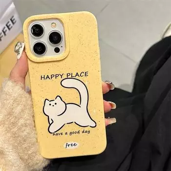 Zhitai Wheat Soft Shell Phone Case for iPhone 16 Pro and 11 Pro Max iPhone 11 Pro Max