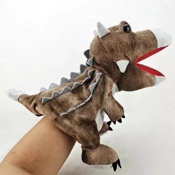 Животное плюшевая кукла мягкие игрушки динозавр трицератопс тираннозавр ручные куклы для маленьких детей девочек