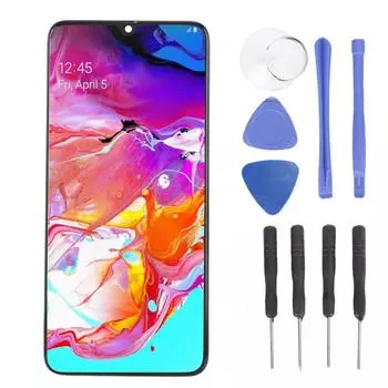 ЖК-дисплей дигитайзер экран с рамкой для Samsung Galaxy A70 A705 6,7-дюймовый сенсорный экран в сборе