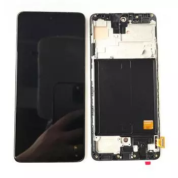 ЖК-дисплей с сенсорным экраном и рамкой для Samsung galaxy a51 a515