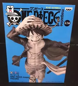 Журнал One Piece. Рисунок журнала ONE PIECE. РИСУНОК B. Монохромная обезьяна редкого цвета. D.. Товары Луффи ONEPIECE Луффи