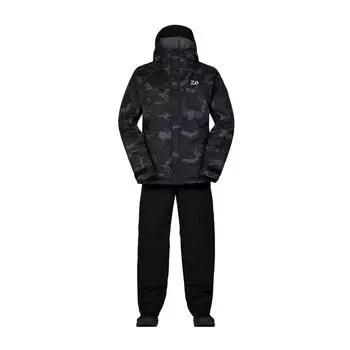 Зимний костюм DAIWA Rainmax Black Camo Fishing DW-3523 для мужчин