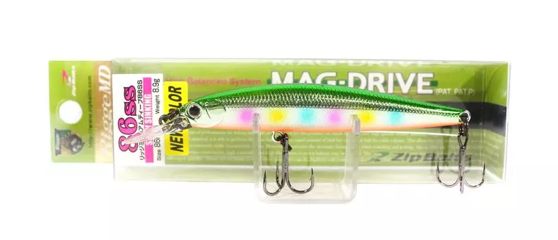 Zipbaits Rigge MD 86SS Медленно тонущая приманка 471 (1457)