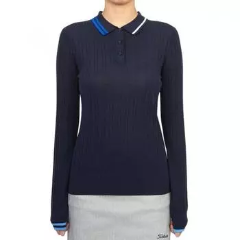 Zipore Golf Wear Women S Collar Knit glS000011 Twlt S