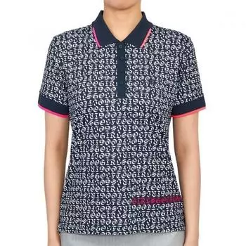 Zipore Golfwear Женская футболка с коротким рукавом G4lf22k147 TwlT XS