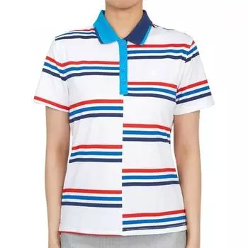 Zipore Golfwear Женская футболка с коротким рукавом G4lf22k134 Sno S