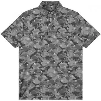 Zippor Men S Golfwear Icon Camo jerSey Polo T ShirTS G4MF22K15MNTC/095(S)