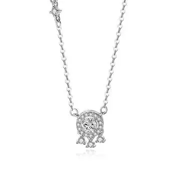 Zircon Tassel Necklace Cute and Dynamic Collar Chain Gifts Girlfriend New Versatility