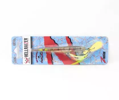 Zman Hell Raizer Tail Blade 4-дюймовая тонущая приманка Ghost Gill (5523)