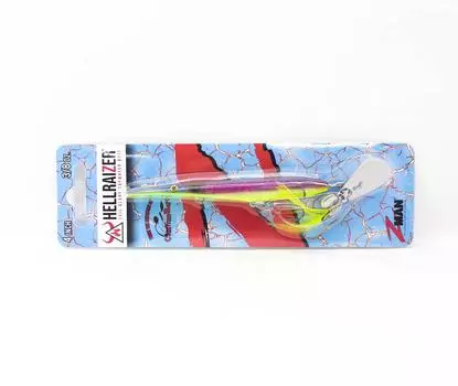 Zman Hell Raizer Tail Blade 4-дюймовая тонущая приманка Purple Death (5554)